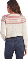 Thumbnail for your product : Wet Seal Cozy Striped Marled Knit Sweater