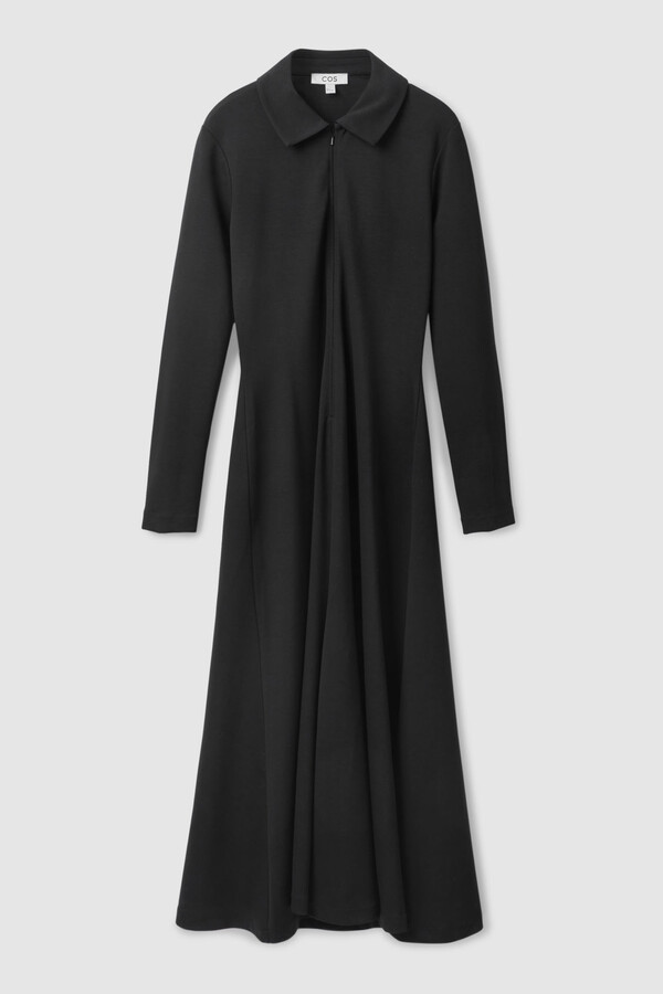 ✅超美品 COS コス ノースリーブブレザー チュニック 黒 Lサイズ Women's Dresses | COS