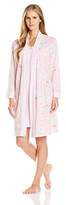 Thumbnail for your product : Carole Hochman Women's Cotton Chemise and Robe Two-Piece Set