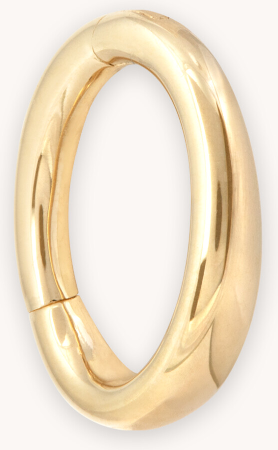 Astrid Miyu Graduated Rook Hoop Earring in Solid Gold ShopStyle