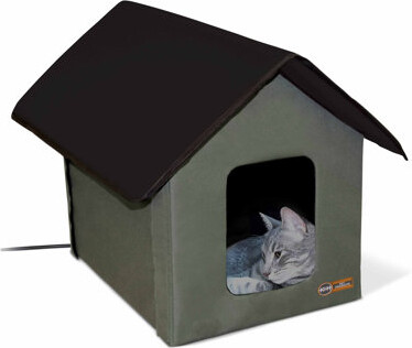 K&H Manufacturing Heated Rectangle Cat Bed