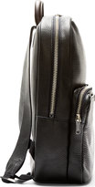 Thumbnail for your product : Marc by Marc Jacobs Blue-Black Grained Leather Backpack