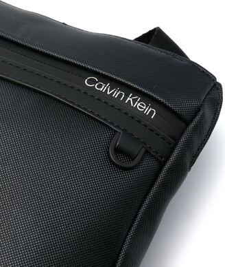 Calvin Klein Logo Print Messenger Bag