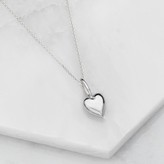 Thumbnail for your product : Lily & Roo Solid sterling Silver Heart Charm Necklace