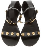 Thumbnail for your product : Versace Medusa Leather Sandals