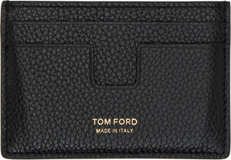 Tom Ford Black & Red Classic Card Holder
