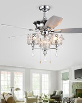 Thumbnail for your product : Home Accessories Miramis Crystal Chandelier Ceiling Fan