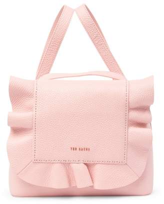 Ted Baker Rammira Leather & Cottoned On Ruffle Convertible Lady Bag