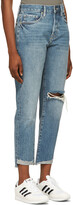 Thumbnail for your product : Frame Blue 'Le Original' Front Cuff Jeans