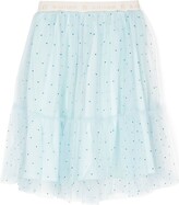 Thumbnail for your product : Aigner Kids Sequin-Embellished Tulle Skirt