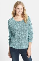 Thumbnail for your product : Vince Camuto Marled Mix Stitch Pullover