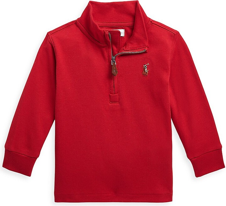 Polo Ralph Lauren Baby Boy's Quarter-Zip Sweater