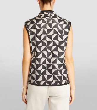 Max Mara Reversible Lily Gilet - ShopStyle Vests