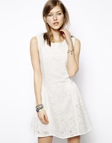Thumbnail for your product : MinkPink Lace Gathered Side Dress
