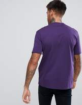 Thumbnail for your product : Armani Exchange Script Logo T-Shirt In Purple
