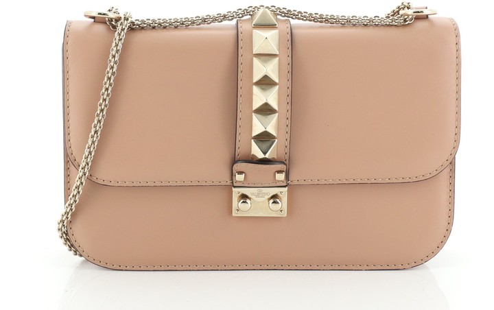valentino glam lock shoulder bag