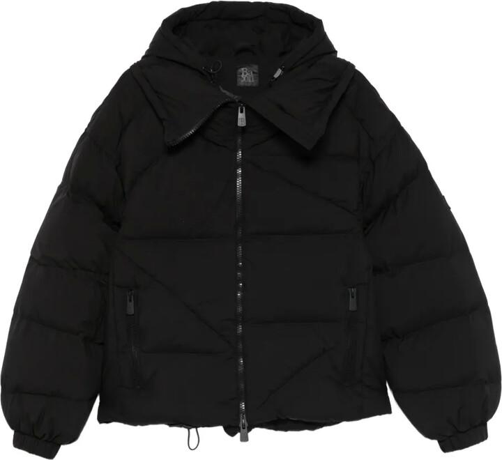 Bacon Zip-Fastening Puffer Jacket