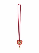 Thumbnail for your product : Moschino Logo Buckle Keychain