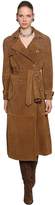 Thumbnail for your product : Etro Suede Trench Coat W/ Jeweled Buttons