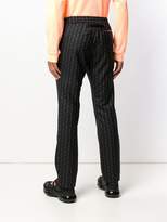 Thumbnail for your product : 1017 Alyx 9SM logo pinstripe trousers