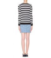 Thumbnail for your product : Dear Cashmere Striped cashmere sweater