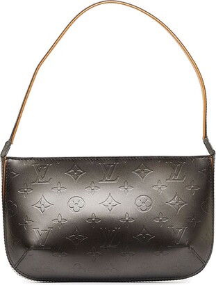 Félicie leather crossbody bag Louis Vuitton Grey in Leather - 32305536