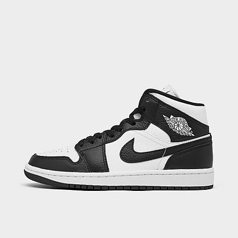 women's air jordan retro 1 mid se premium casual shoes