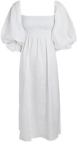 Thumbnail for your product : Sleeper Atlanta Linen Midi Dress