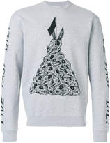 Thumbnail for your product : McQ bunny motif sweater