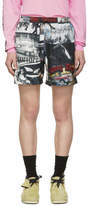 Thumbnail for your product : Adaptation Multicolor Print Track Shorts