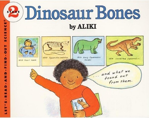 HarperCollins Dinosaur Bones - (Let's-Read-And-Find-Out Science 2) by Aliki (Paperback)