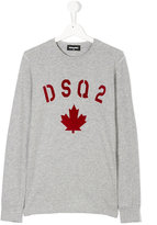 Thumbnail for your product : DSQUARED2 Kids printed logo T-shirt