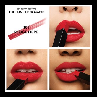 Saint Laurent Rouge Pur Couture The Slim Sheer Matte Lipstick - ShopStyle