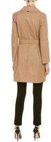 Thumbnail for your product : Cinzia Rocca Icons Crinkled Belted Trench Coat