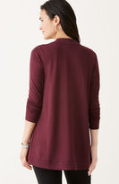 Thumbnail for your product : J. Jill Wearever Rib-Trimmed Jacket