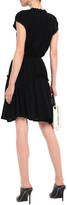 Thumbnail for your product : Ann Demeulemeester Gathered Mousseline Mini Dress