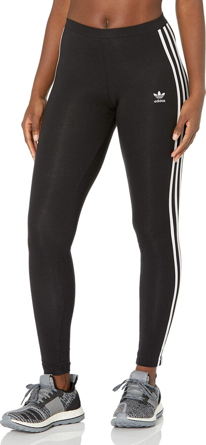 adidas womens 3-stripes Leggings - ShopStyle Activewear Pants