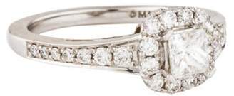 Marchesa 18K Diamond Engagement Ring white 18K Diamond Engagement Ring