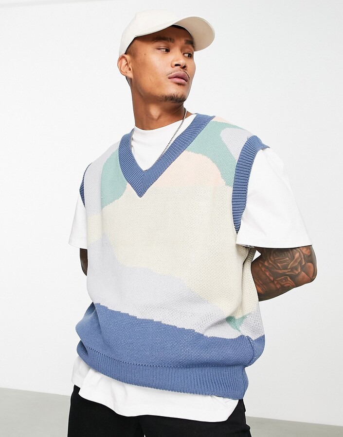 Mens Multi Knit Sweater | Shop the world's largest collection of 