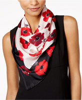 Thumbnail for your product : Kate Spade Falling Poppy Silk Square Scarf