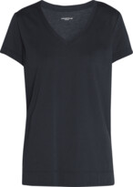 Thumbnail for your product : Lafayette 148 New York Modern V-Neck Short-Sleeve Cotton Jersey Tee