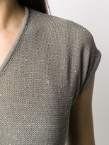 Thumbnail for your product : Lorena Antoniazzi Knitted Sequin Dress