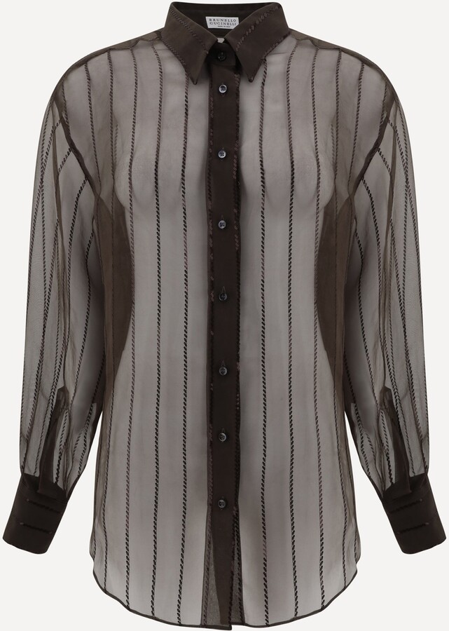 Brunello Cucinelli Silk Shirt