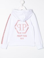 Thumbnail for your product : Philipp Plein Crystal-Embellished Hoodie