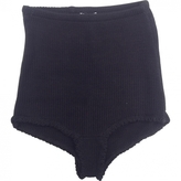 Thumbnail for your product : Miu Miu Black Cotton Shorts