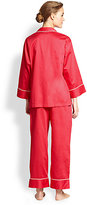 Thumbnail for your product : Natori Notched Collar Cotton Pajama Set