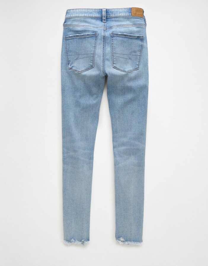 AE Next Level High-Waisted Ripped Jegging Crop