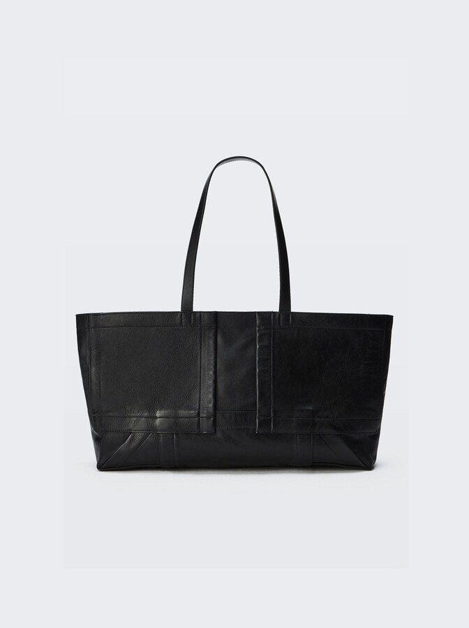 Alexander Wang Large Leather Pack Tote Bag Black