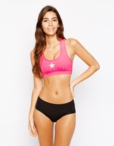 Thumbnail for your product : South Beach Bright Star Gym Crop Top