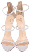 Thumbnail for your product : Giuseppe Zanotti Patent Leather Multistrap Sandals